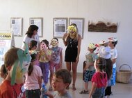 Galerijný svet tento raz patril maskám, ktoré vyrobili deti